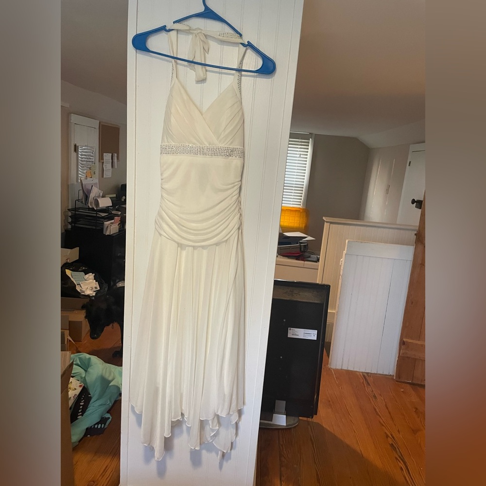 White dress